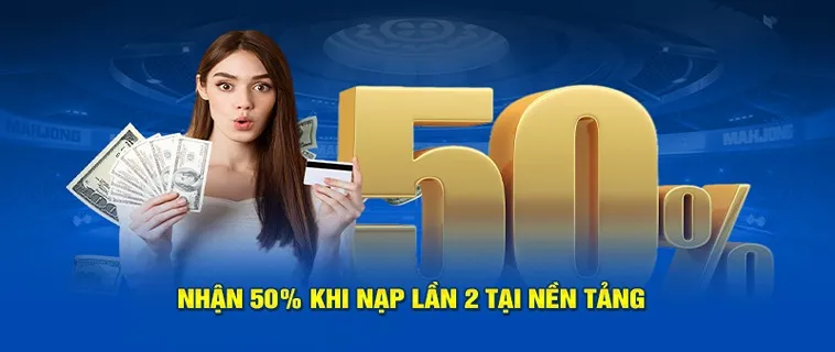 Nạp Lần 2 Tặng 50% Good88, Cơ Hội Vàng Tăng Vốn Chơi